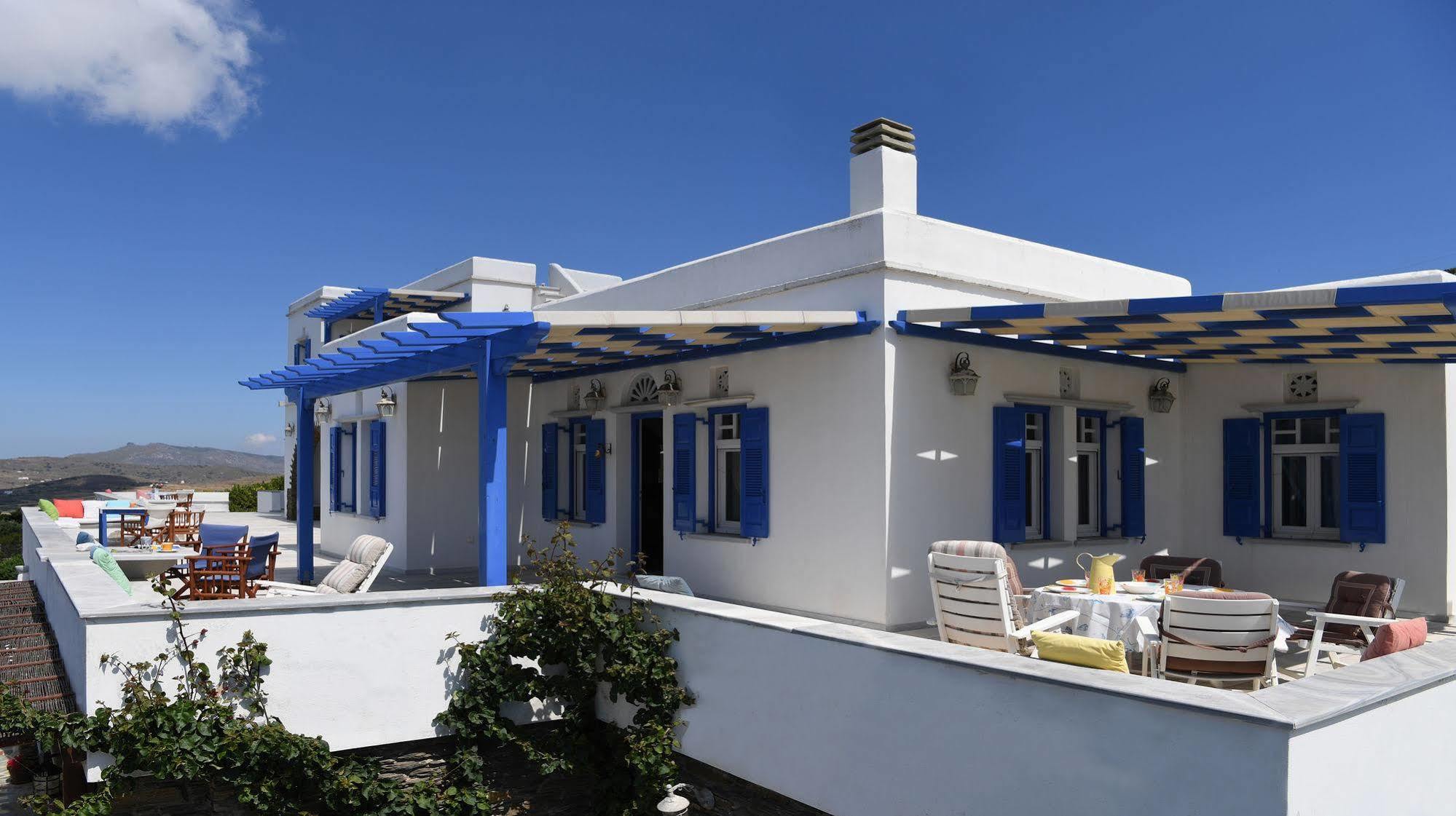 Tinos Sky View Villa Arnados Dış mekan fotoğraf