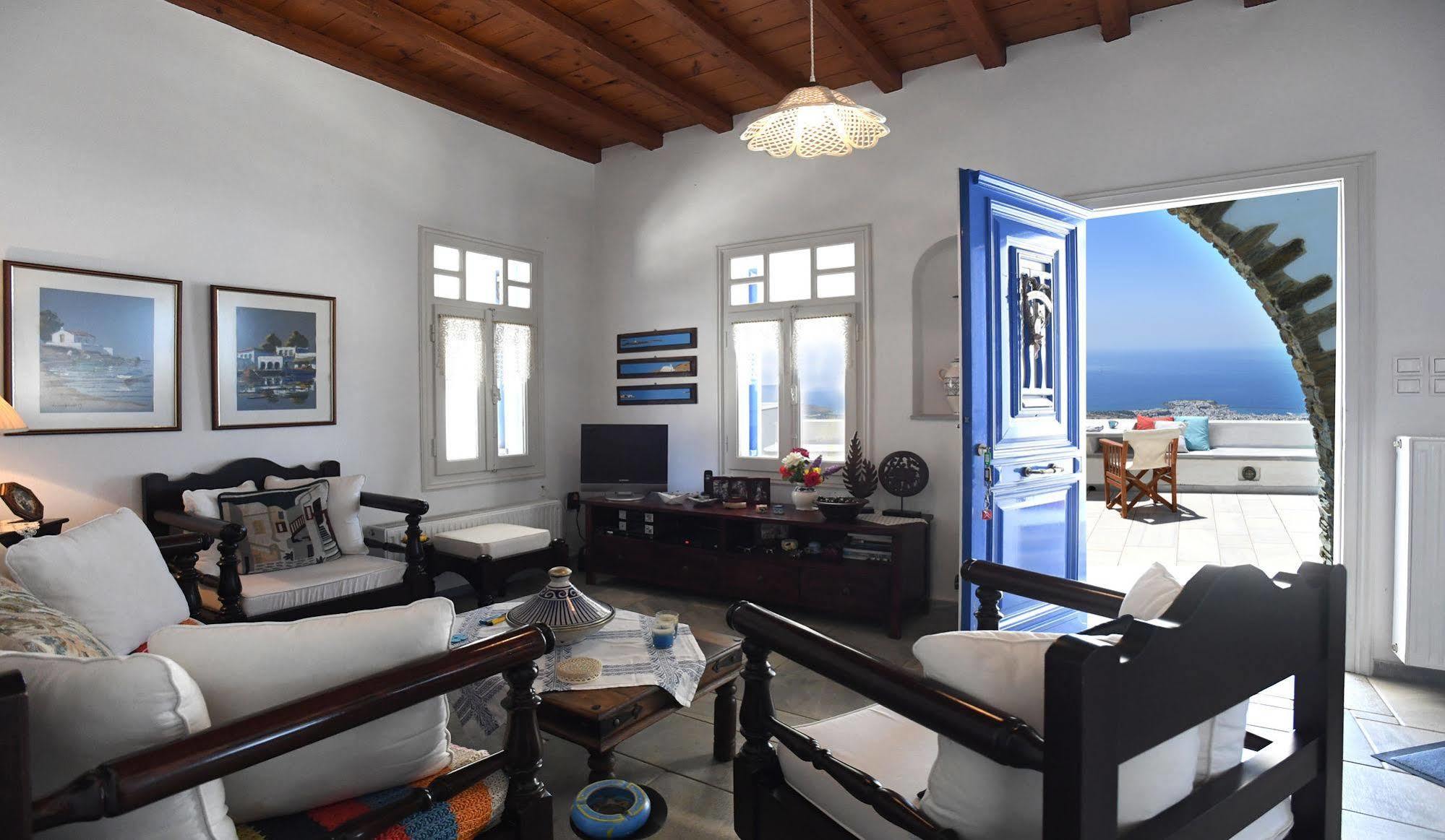 Tinos Sky View Villa Arnados Dış mekan fotoğraf