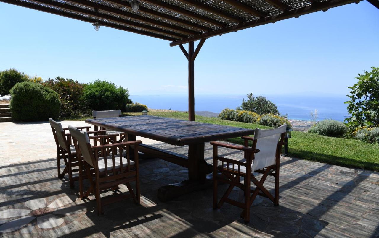 Tinos Sky View Villa Arnados Dış mekan fotoğraf